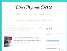 Tablet Screenshot of chiorganicgirls.com